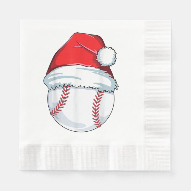 Guardanapo De Papel Homens da Bola Santa Hat de Baseball (Frente)
