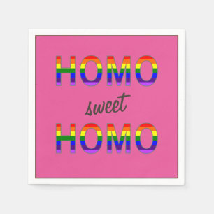 Guardanapo De Papel Homo alegre engraçado do doce do homo