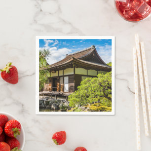 Guardanapo De Papel Hondo ou salão principal em Ginkaku-Ji, Quioto