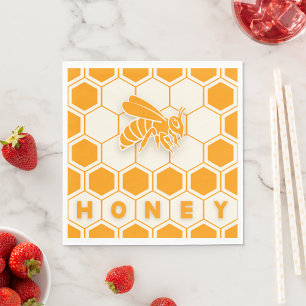 Guardanapo De Papel Honey Bee Napkins