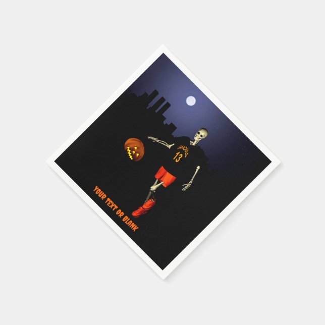 Guardanapo De Papel Hoops Assombrados (Canto)