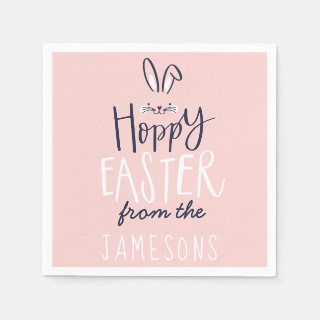 GUARDANAPO DE PAPEL HOPPER EASTER BUNNY (Frente)