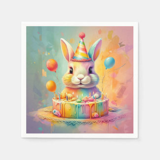 GUARDANAPO DE PAPEL " HOPPY BIRTHDAY DELIGHT "