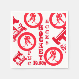 Guardanapo De Papel Hóquei
