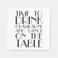 Hora de Beber Champanhe e Dançar na Mesa