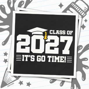 Guardanapo De Papel Hora de Ir Graduação Turma de Formatura da Turma d