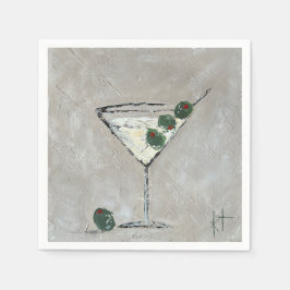 Guardanapo De Papel Hora de Martini