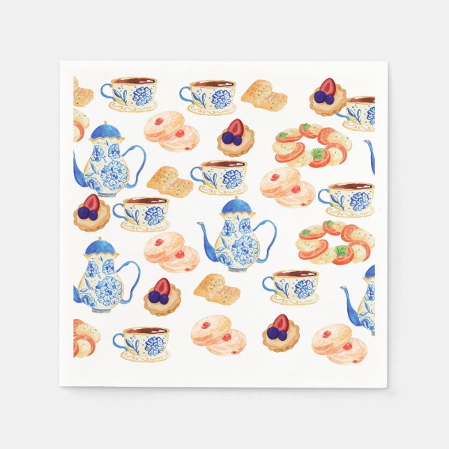 Guardanapo De Papel Hora do chá Napkin (Frente)