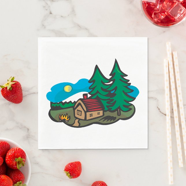 Guardanapo De Papel House In The Woods (Criador carregado)