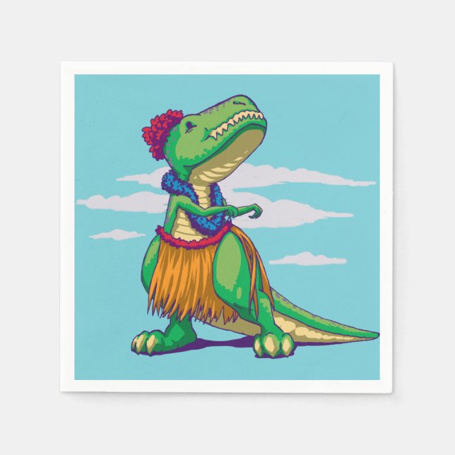 Guardanapo De Papel Hula Rex (Frente)