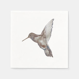 Guardanapo De Papel Hummingbird Nature Painting Art