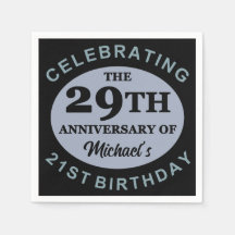 Humor de 50º Aniversário Personalizado