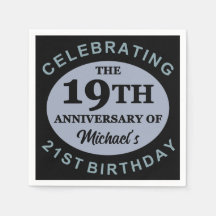 Humor de aniversário de 40 anos personalizado