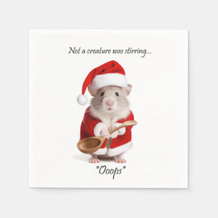 Guardanapo De Papel Humor de Natal Não era uma criatura que mexia com