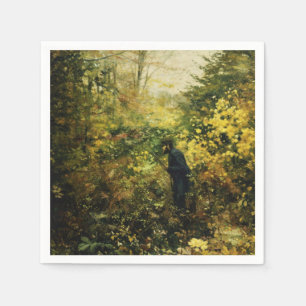 Guardanapo De Papel Hunter in the Forest (por H.A. Brendekilde)