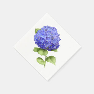 Guardanapo De Papel Hydrangea azul
