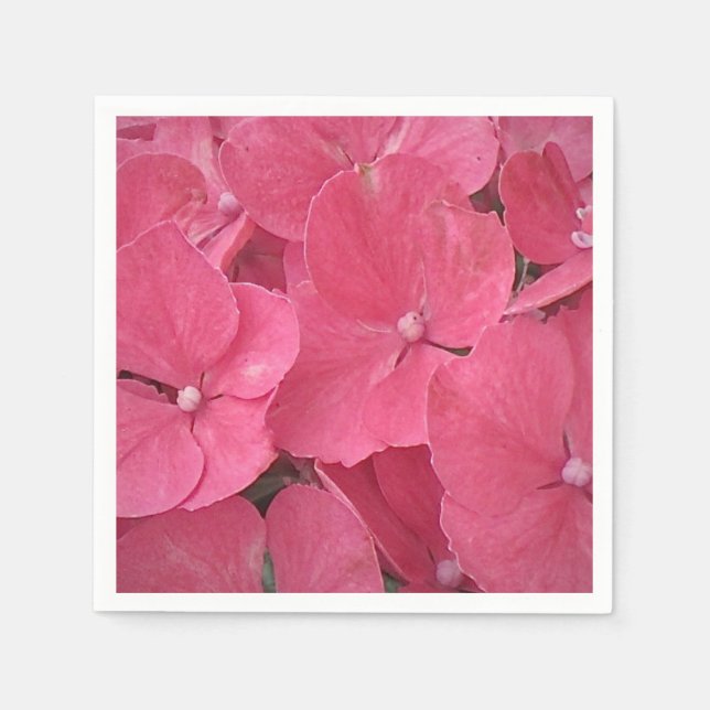 Guardanapo De Papel Hydrangea Blossoms Napkin (Frente)