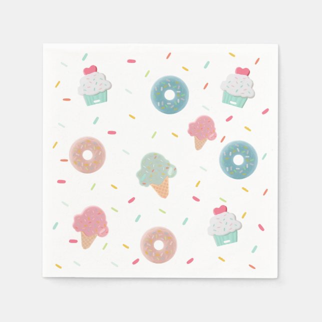 Guardanapo De Papel icecreame (Frente)
