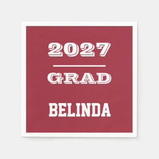 Guardanapo De Papel Ideias Personalizadas de Formatura de 2027