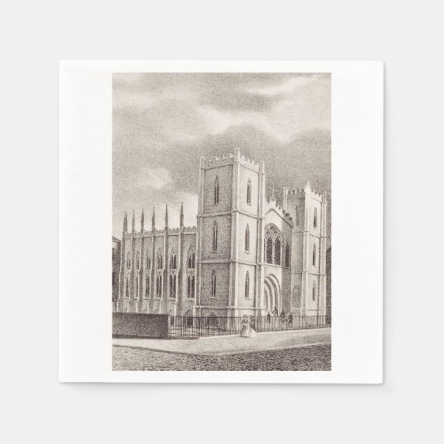 Guardanapo De Papel Igreja Cristã Medieval (Frente)