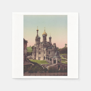 Guardanapo De Papel Igreja Ortodoxa Russa em Moscou