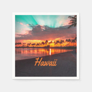 Guardanapo De Papel Ilhas Havaianas de Praia do Havaí