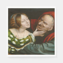 Guardanapo De Papel Ill-Match Lovers (por Quentin Massys)