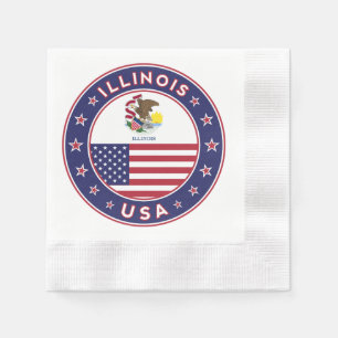 Guardanapo De Papel Illinois