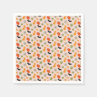 Guardanapo De Papel Ilustração do Dia das Bruxas Whimsical