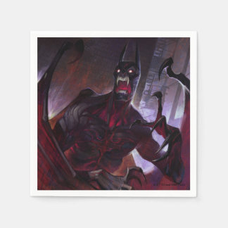 Guardanapo De Papel Ilustração do Vampiro Batman de Crise Infinita