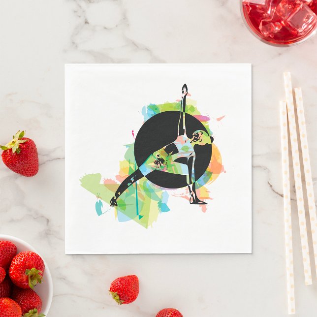 Guardanapo De Papel Ilustração estressante da mulher (Criador carregado)