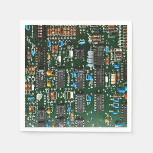 Guardanapo De Papel Imagem do Conselho do circuito impresso Eletrônic
