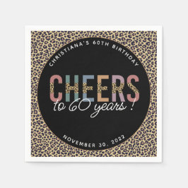 Guardanapo De Papel Impressão alfabética personalizada moderna 60ª Fes