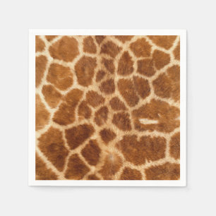 Guardanapo De Papel impressão da girafa russa africana