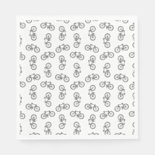 Guardanapo De Papel Impressão de Bicicletas Disparadas Padrão COR BG