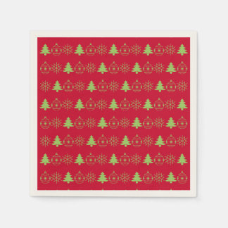 Guardanapo De Papel Impressão de Natal Decorativo Cockta Standard