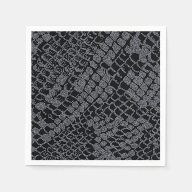 Guardanapo De Papel Impressão de papel coquetel de prata Napkins (Frente)