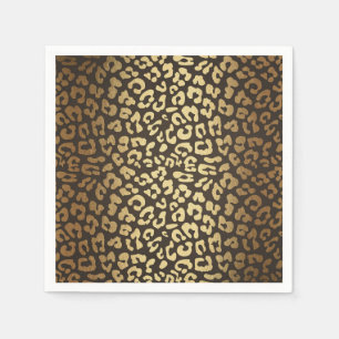 Guardanapo De Papel Impressão de Pele de Animal Guepardo Leopardo Mode