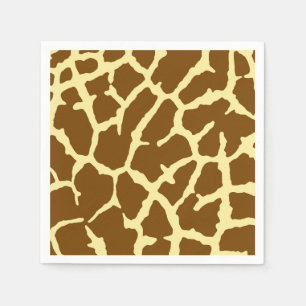 Guardanapo De Papel Impressão do girafa
