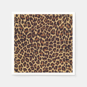Guardanapo De Papel Impressão do leopardo