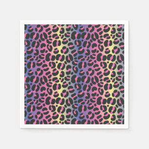 Guardanapo De Papel Impressão do Rainbow Lepard
