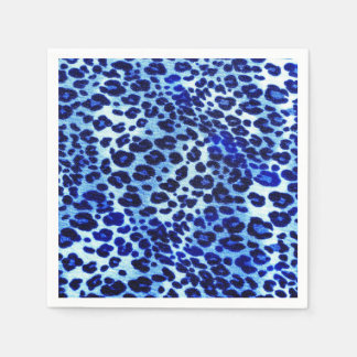 Guardanapo De Papel Impressão em animais de Hipster azul abstrato