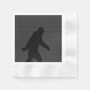 Guardanapo De Papel Impressão ido da fibra do carbono de Squatchin