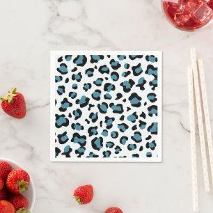 Guardanapo De Papel Impressão Leopardo, Manchas Leopardo, Leopardo Az