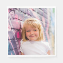 Guardanapo De Papel Impressão O Seu Próprio Papel De Festa De Foto Par