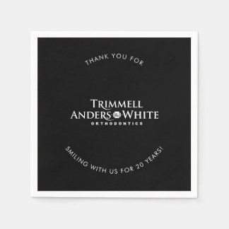 Guardanapo De Papel IMPRESSÃO PERSONALIZADO PARA Kelsey - 20 preto