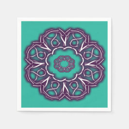 Guardanapo De Papel Impressões Caleidoscópio