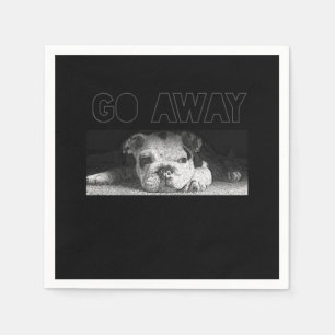 Guardanapo De Papel Inglês Bulldog - Despedaçamento Social