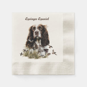 Guardanapo De Papel Inglês Springer Spaniel