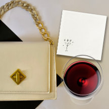 Iniciais Personalizadas De Martini Impressionante